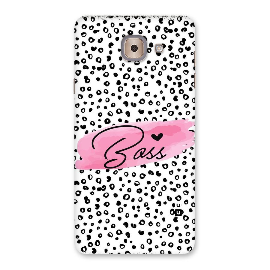 Polka Boss Back Case for Galaxy J7 Max