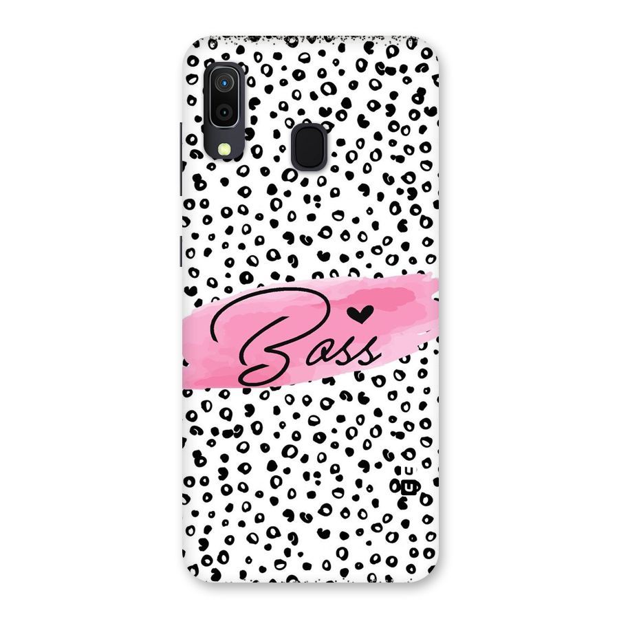 Polka Boss Back Case for Galaxy M10s