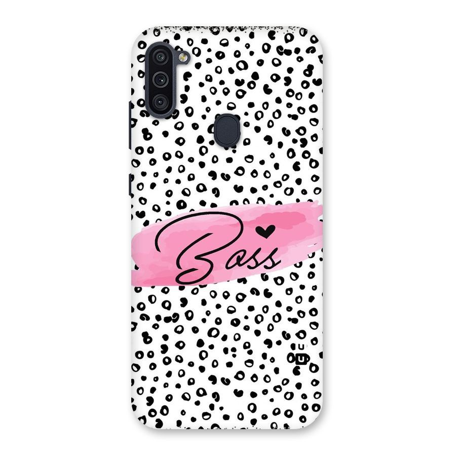 Polka Boss Back Case for Galaxy M11