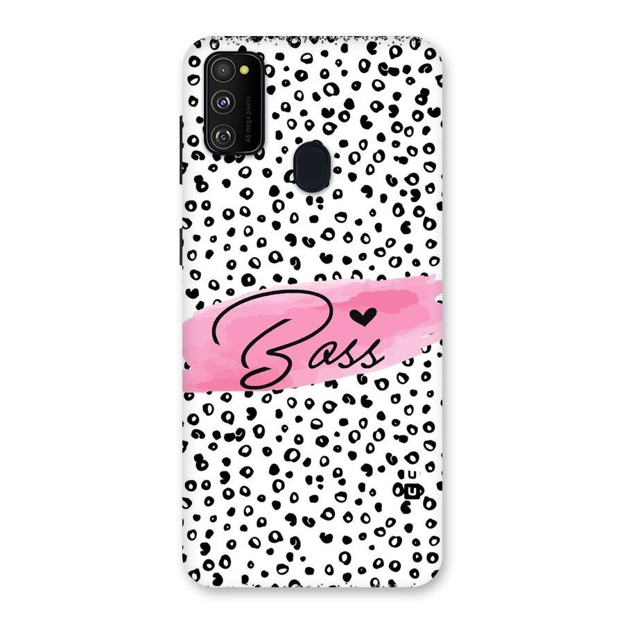 Polka Boss Back Case for Galaxy M30s