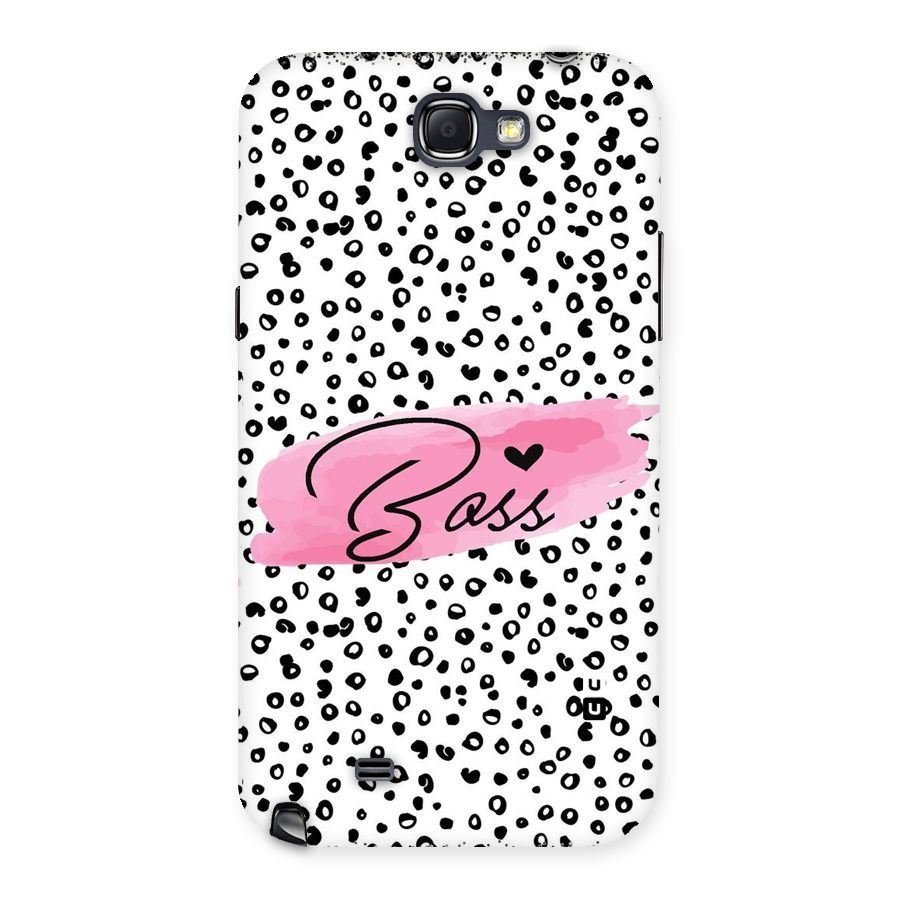 Polka Boss Back Case for Galaxy Note 2