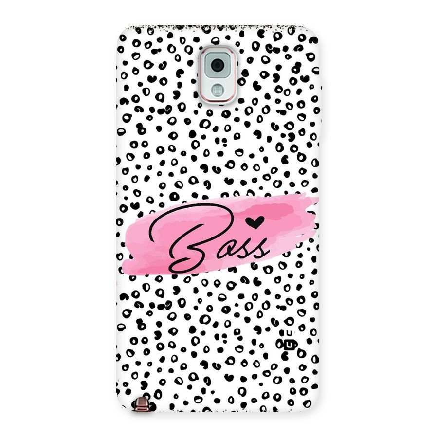 Polka Boss Back Case for Galaxy Note 3