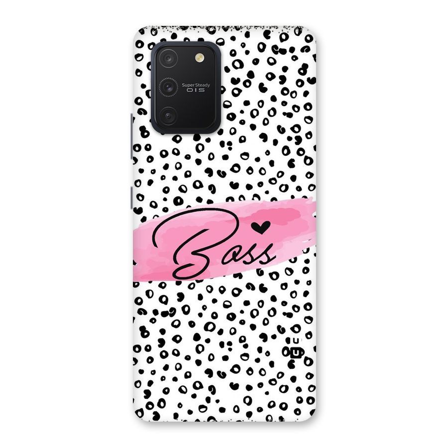 Polka Boss Back Case for Galaxy S10 Lite