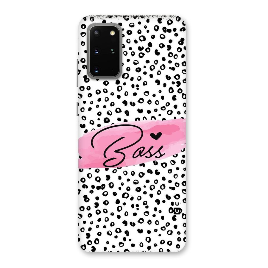 Polka Boss Back Case for Galaxy S20 Plus