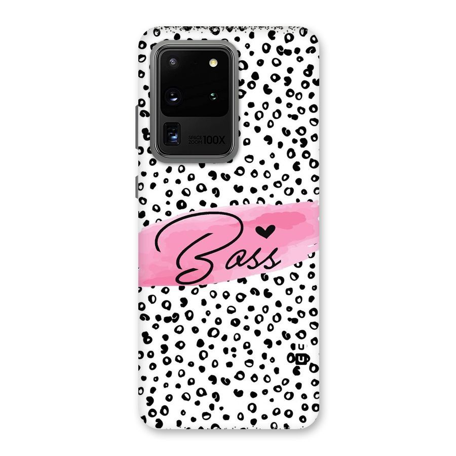 Polka Boss Back Case for Galaxy S20 Ultra