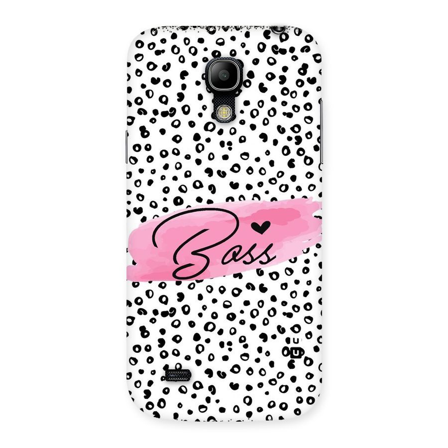 Polka Boss Back Case for Galaxy S4 Mini