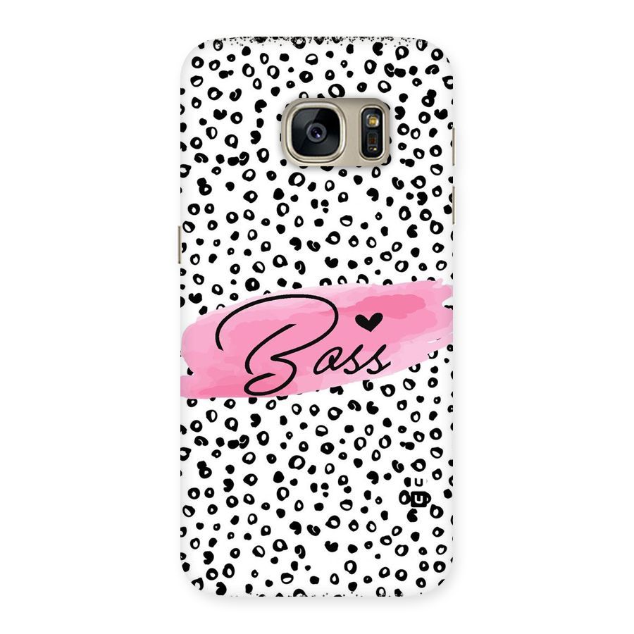 Polka Boss Back Case for Galaxy S7