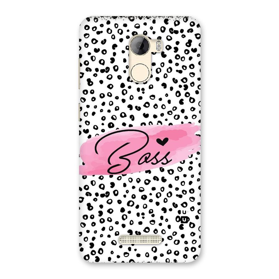Polka Boss Back Case for Gionee A1 LIte