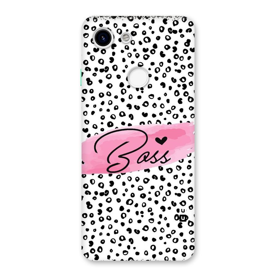 Polka Boss Back Case for Google Pixel 3