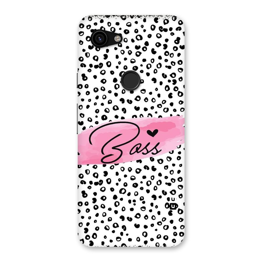 Polka Boss Back Case for Google Pixel 3a