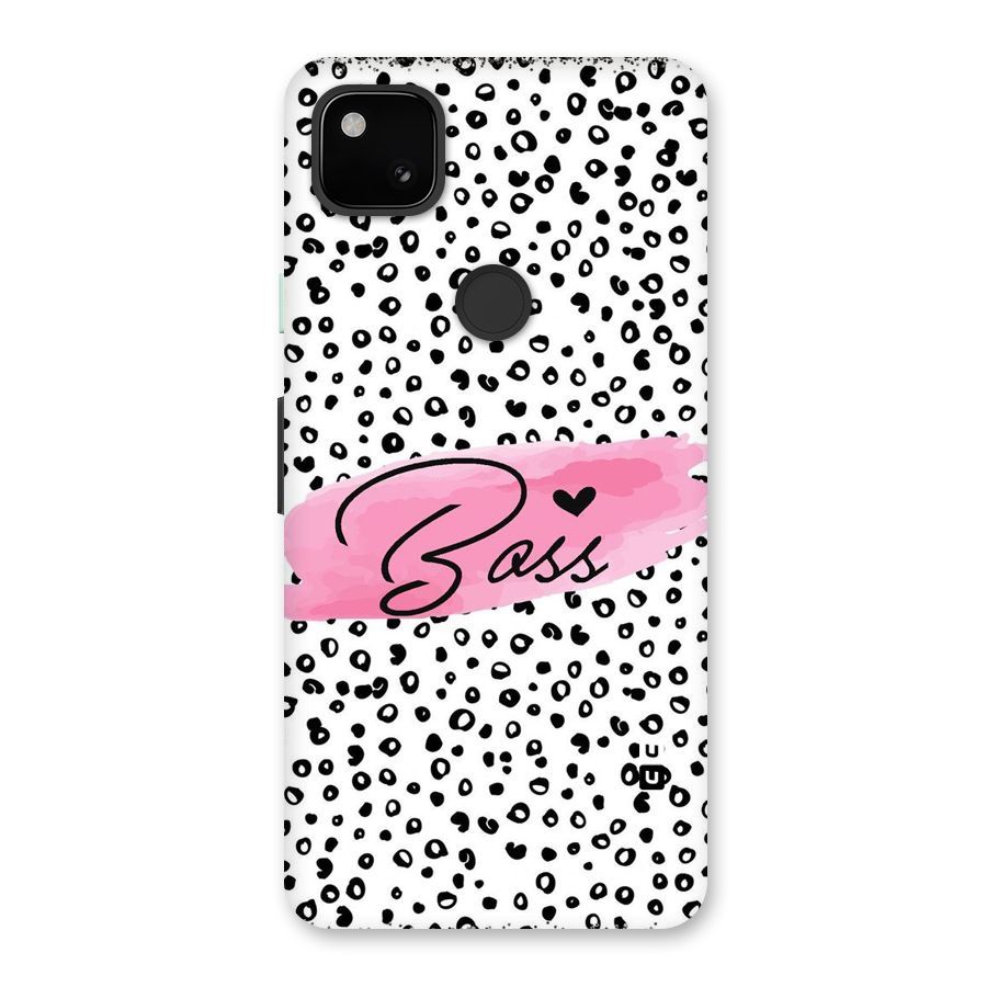 Polka Boss Back Case for Google Pixel 4a