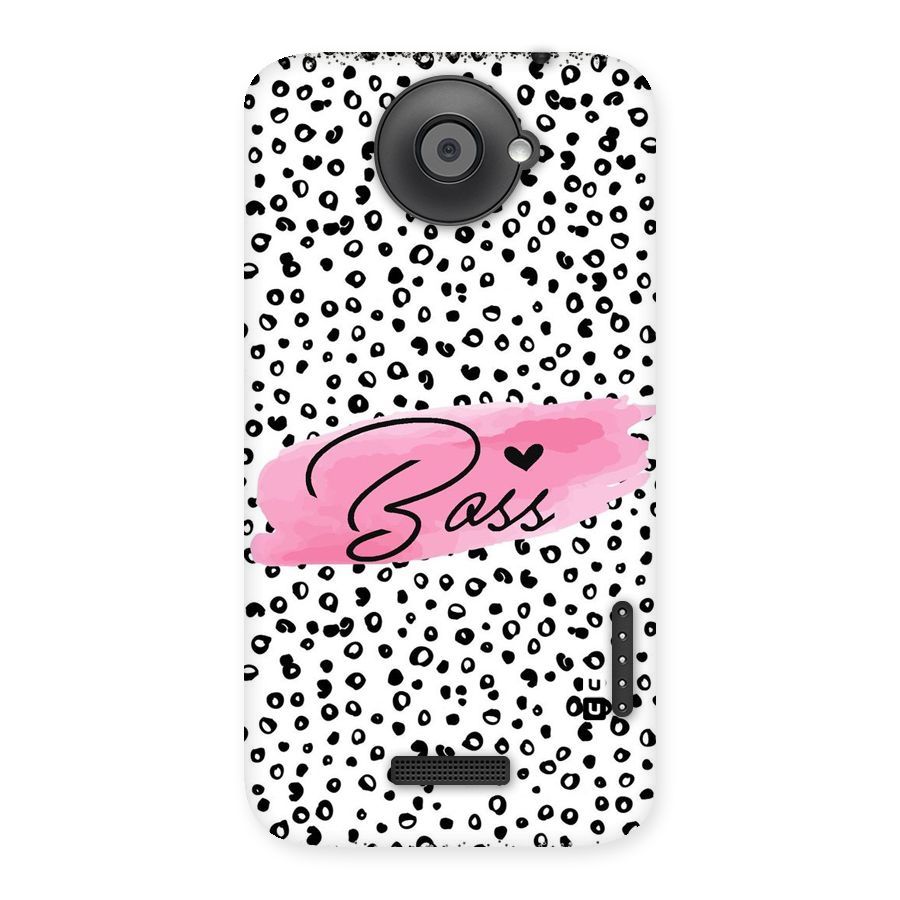 Polka Boss Back Case for HTC One X