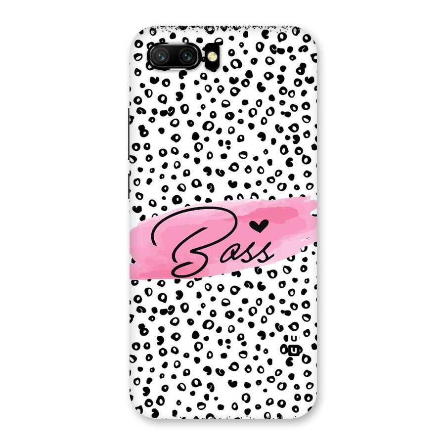 Polka Boss Back Case for Honor 10