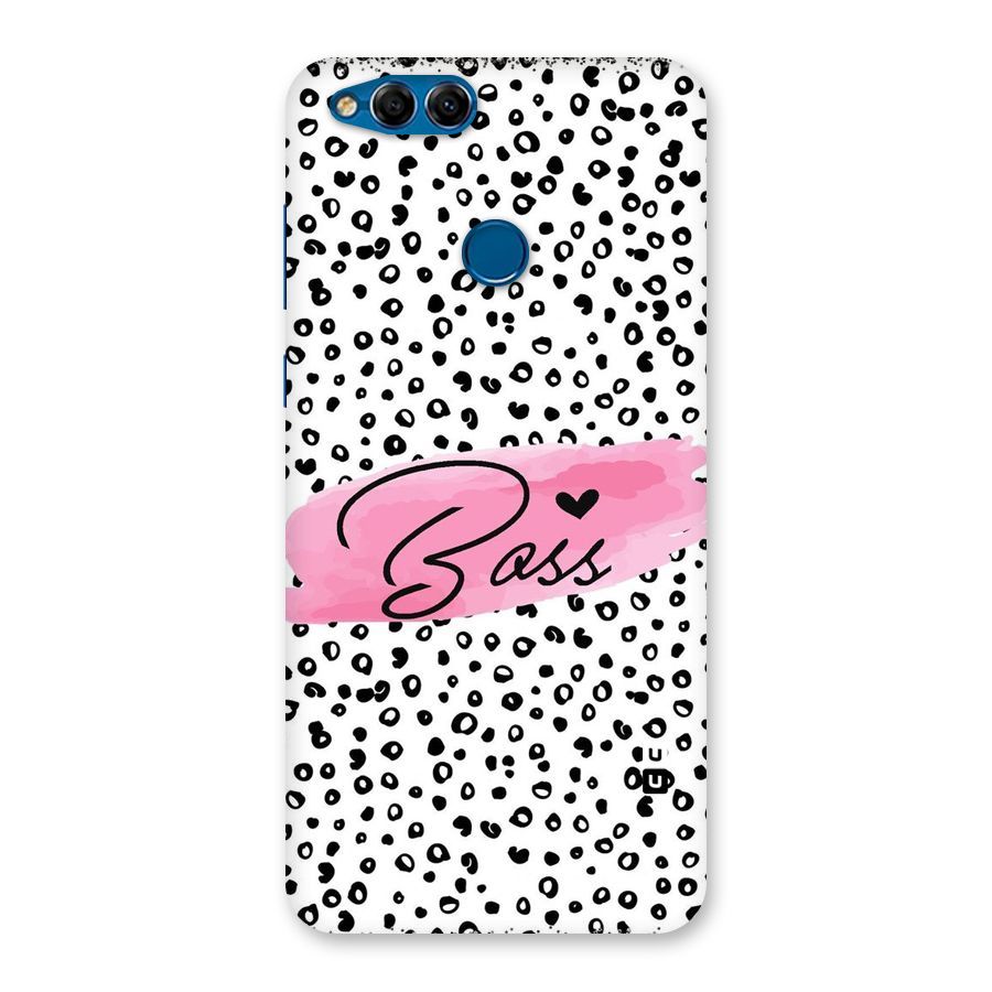 Polka Boss Back Case for Honor 7X