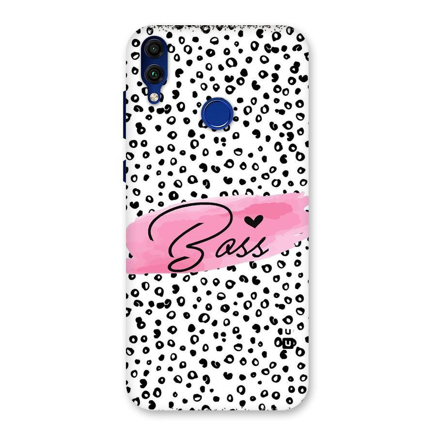 Polka Boss Back Case for Honor 8C