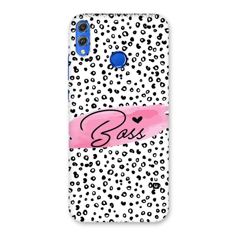 Polka Boss Back Case for Honor 8X