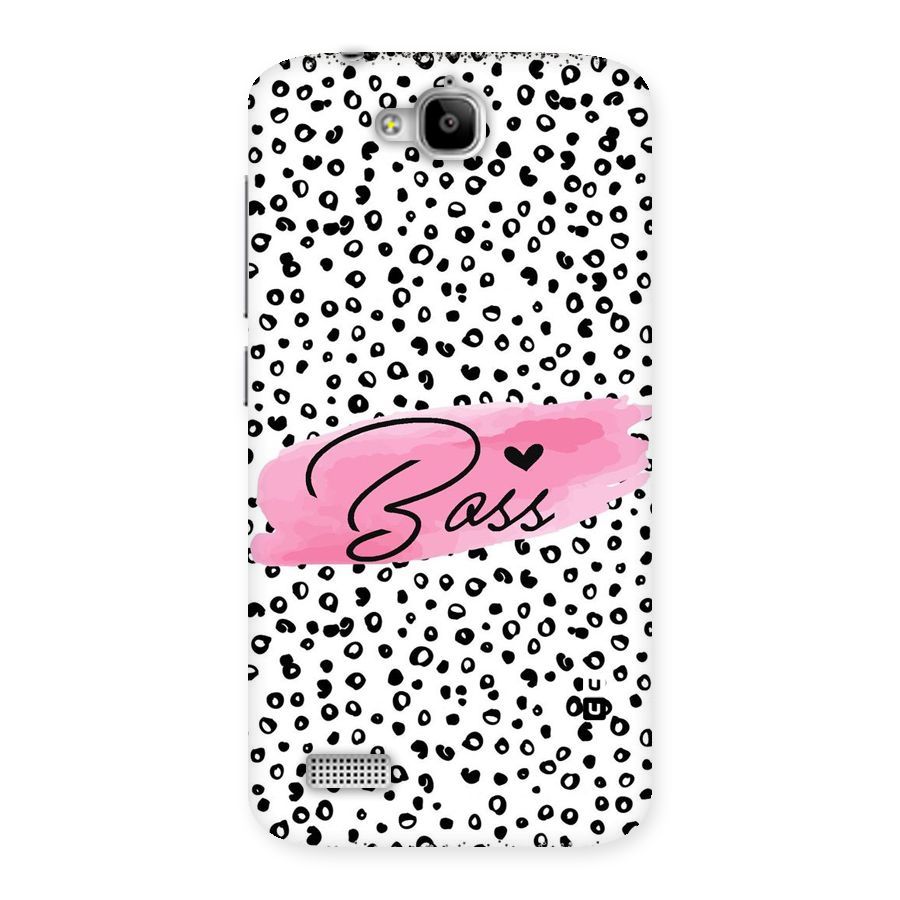 Polka Boss Back Case for Honor Holly
