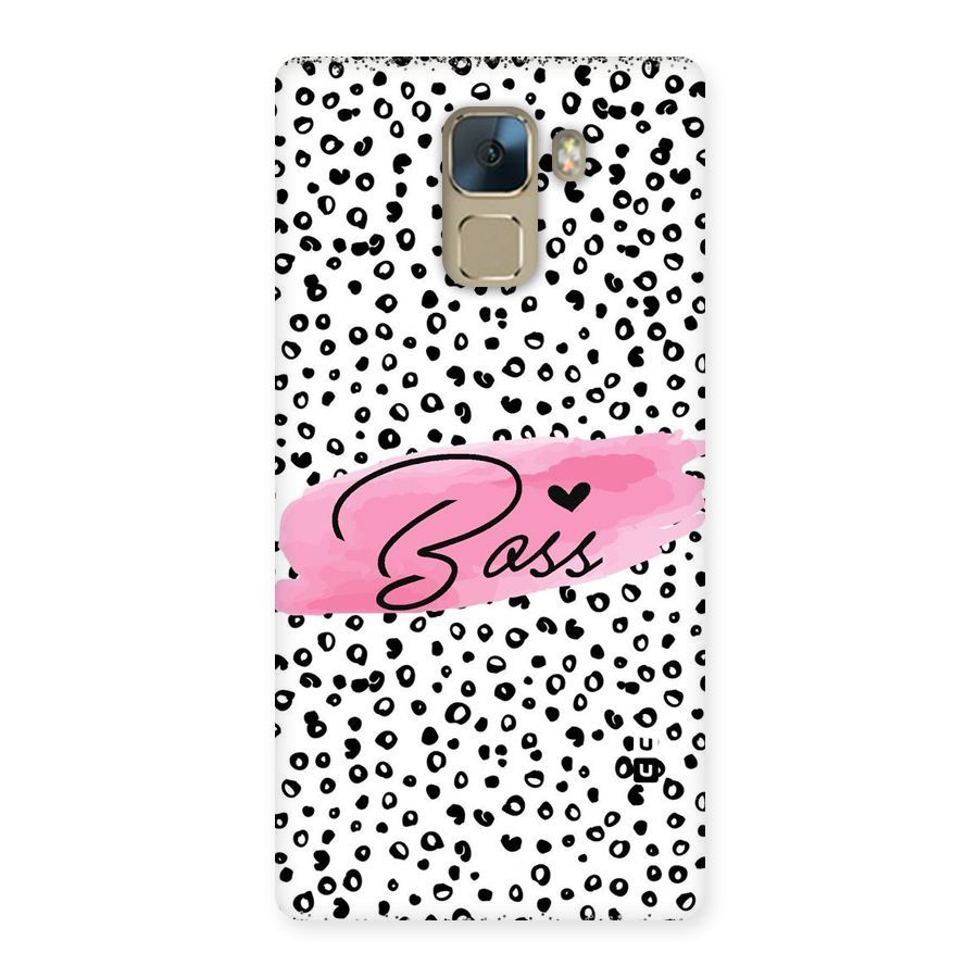 Polka Boss Back Case for Huawei Honor 7