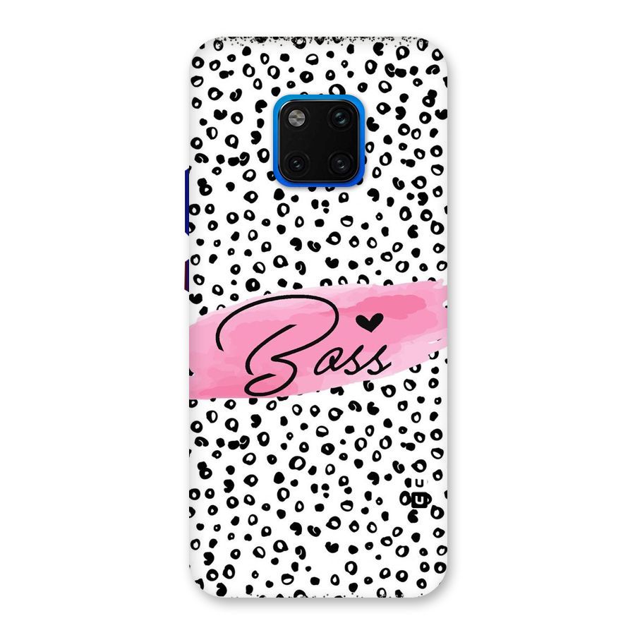 Polka Boss Back Case for Huawei Mate 20 Pro