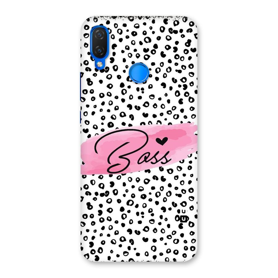 Polka Boss Back Case for Huawei P Smart+