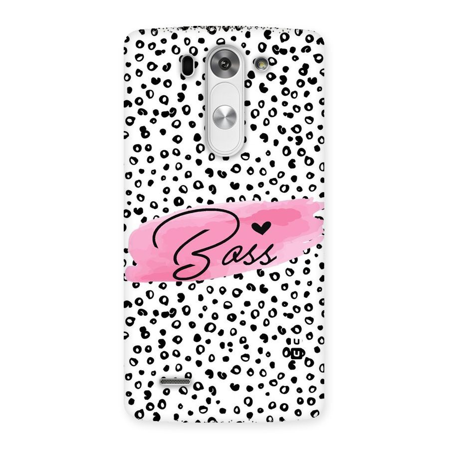 Polka Boss Back Case for LG G3 Mini
