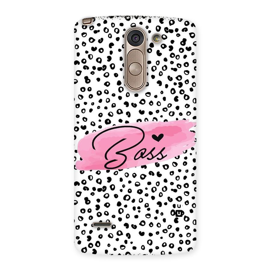 Polka Boss Back Case for LG G3 Stylus