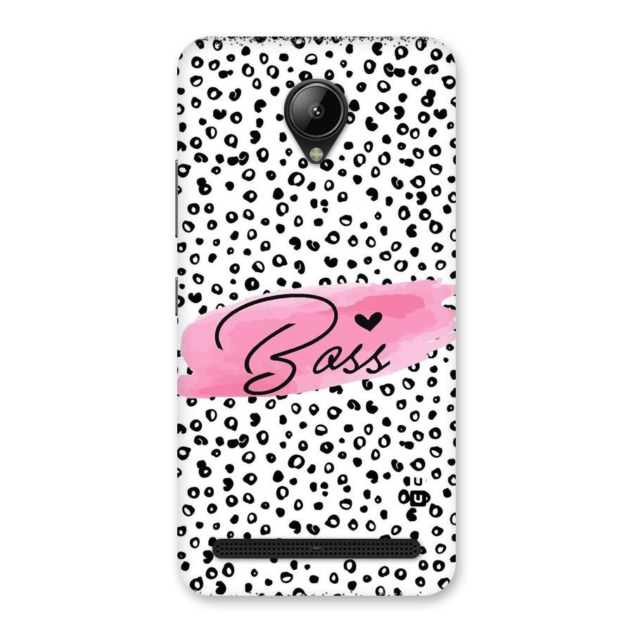 Polka Boss Back Case for Lenovo C2