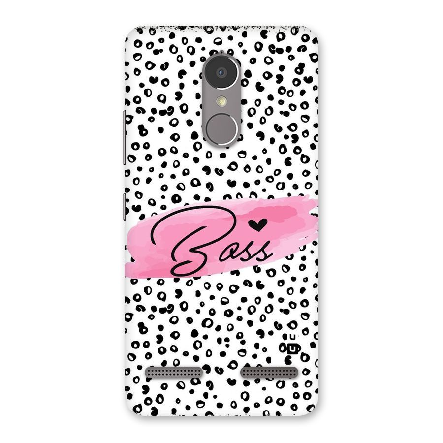 Polka Boss Back Case for Lenovo K6