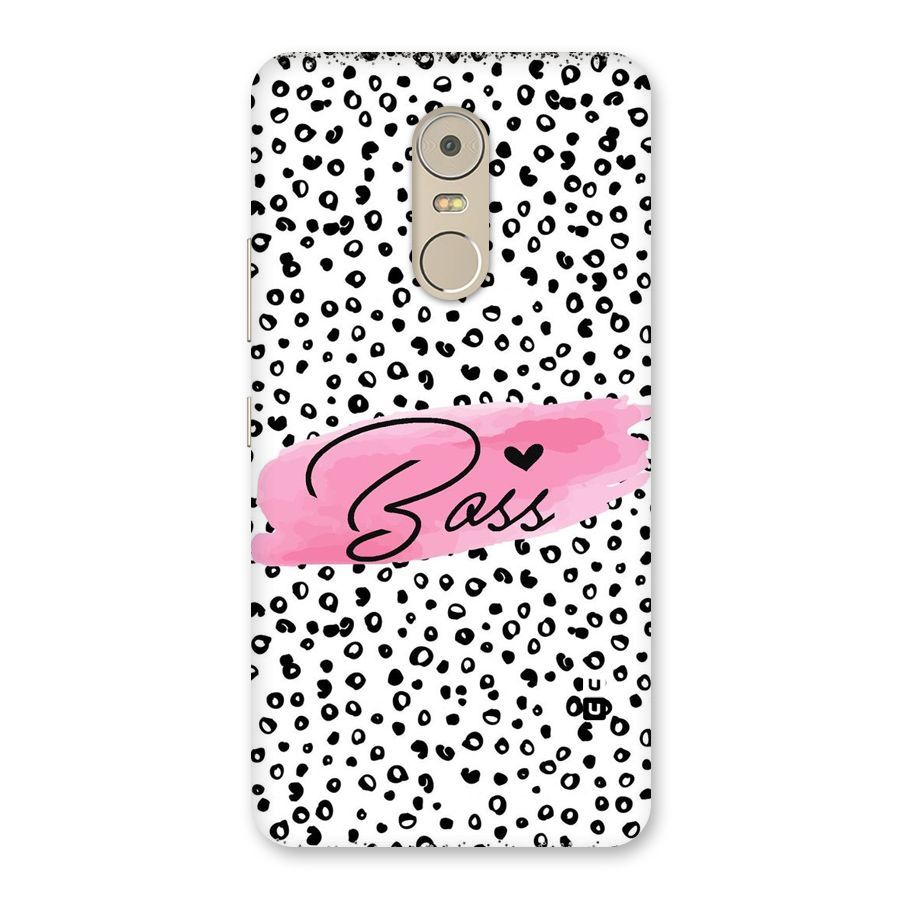 Polka Boss Back Case for Lenovo K6 Note