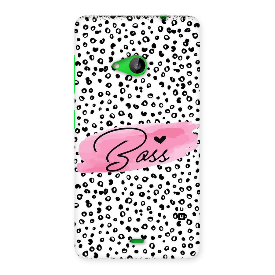 Polka Boss Back Case for Lumia 535