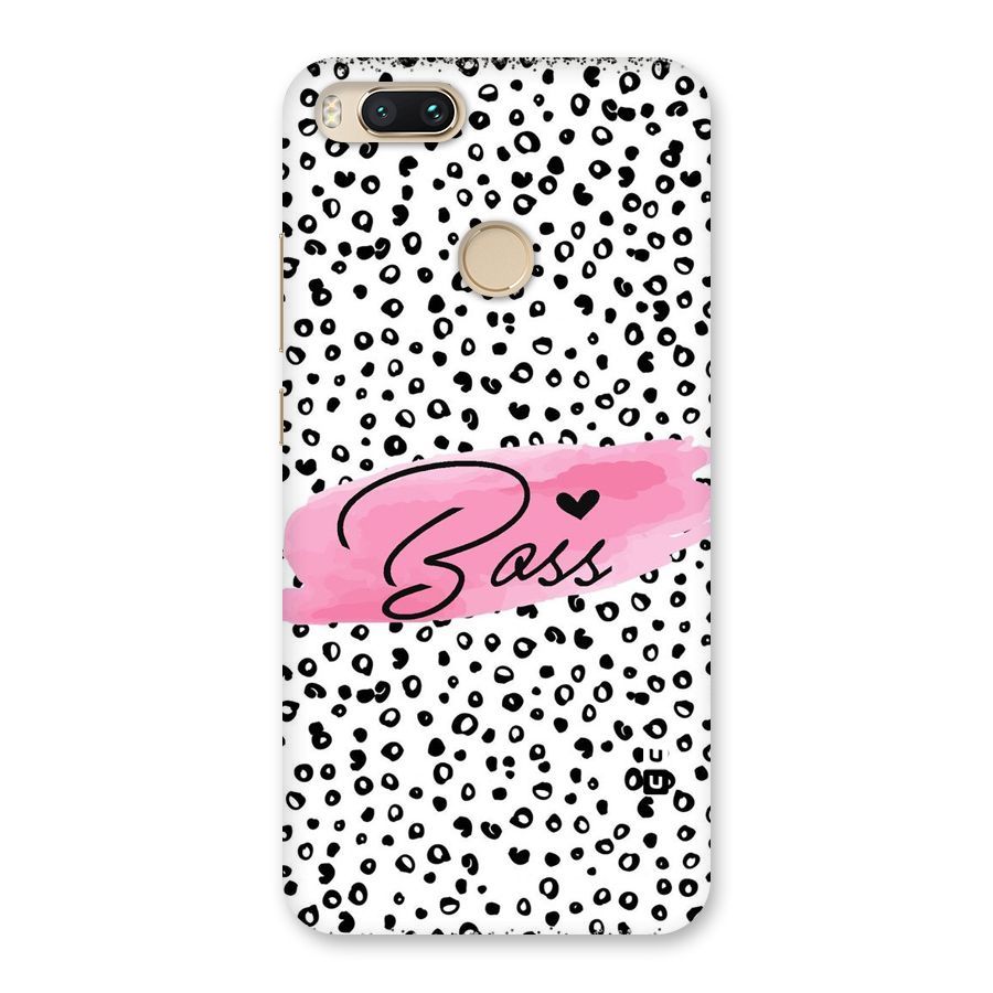 Polka Boss Back Case for Mi A1