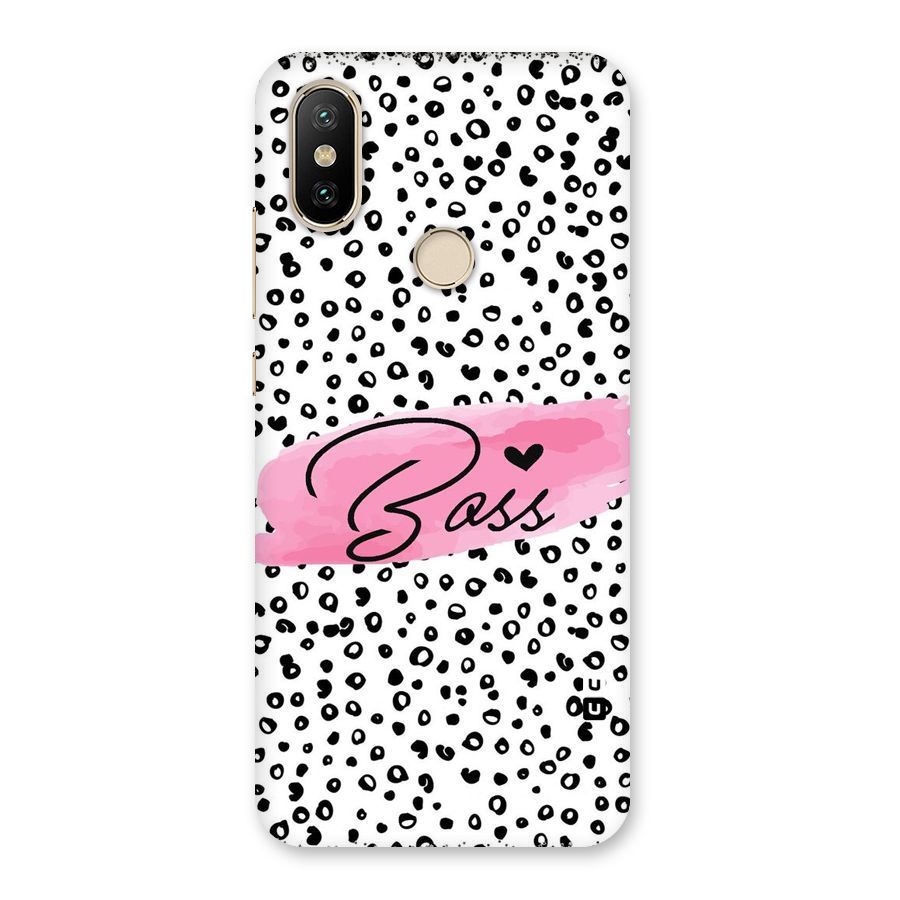Polka Boss Back Case for Mi A2