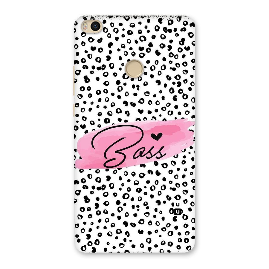 Polka Boss Back Case for Mi Max 2