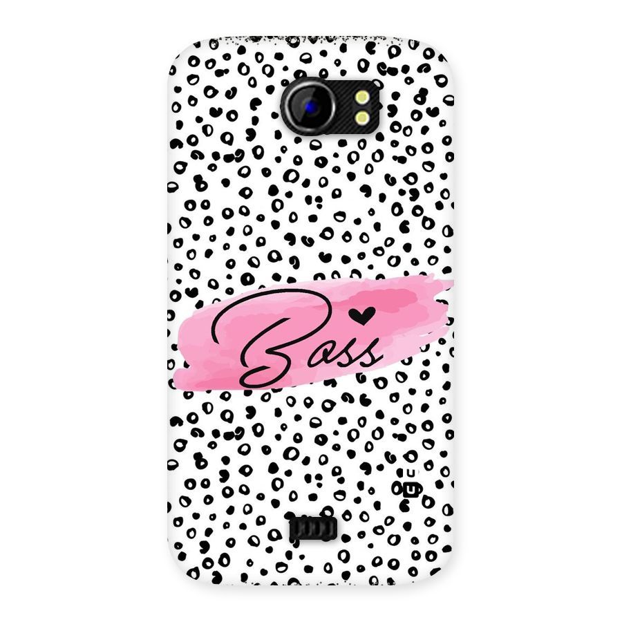 Polka Boss Back Case for Micromax Canvas 2 A110