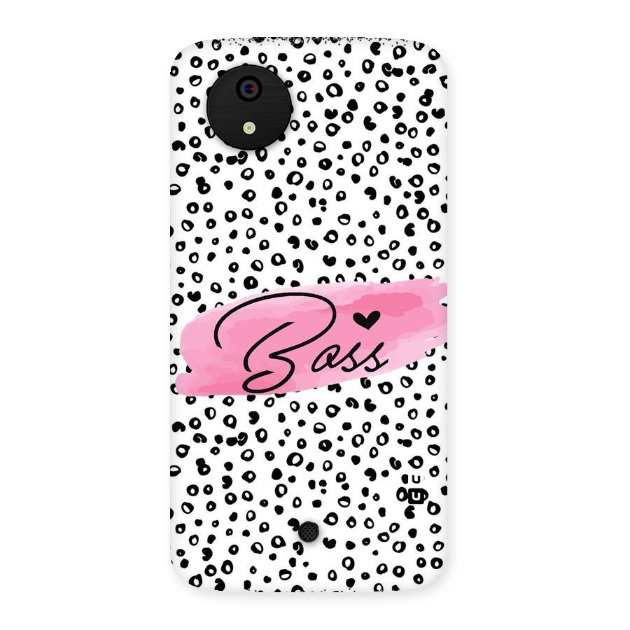 Polka Boss Back Case for Micromax Canvas A1