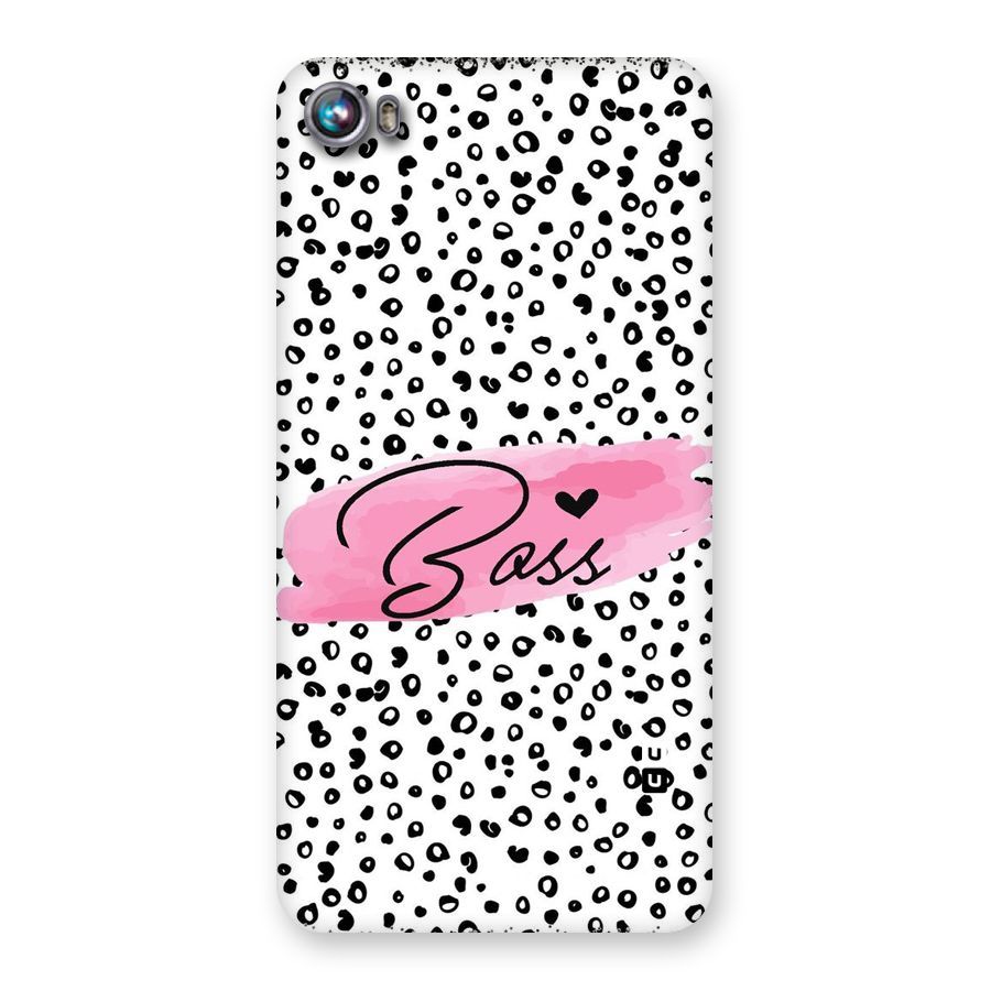 Polka Boss Back Case for Micromax Canvas Fire 4 A107
