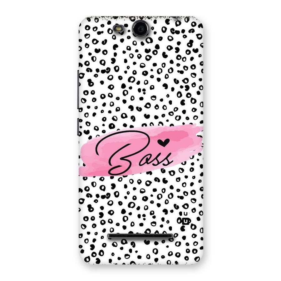 Polka Boss Back Case for Micromax Canvas Juice 3 Q392