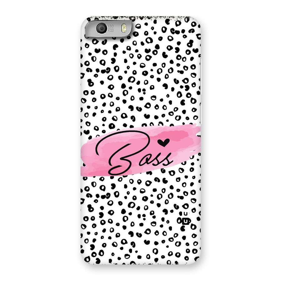 Polka Boss Back Case for Micromax Canvas Knight 2