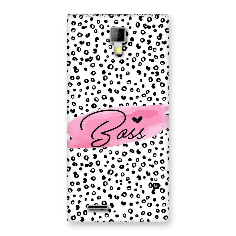 Polka Boss Back Case for Micromax Canvas Xpress A99