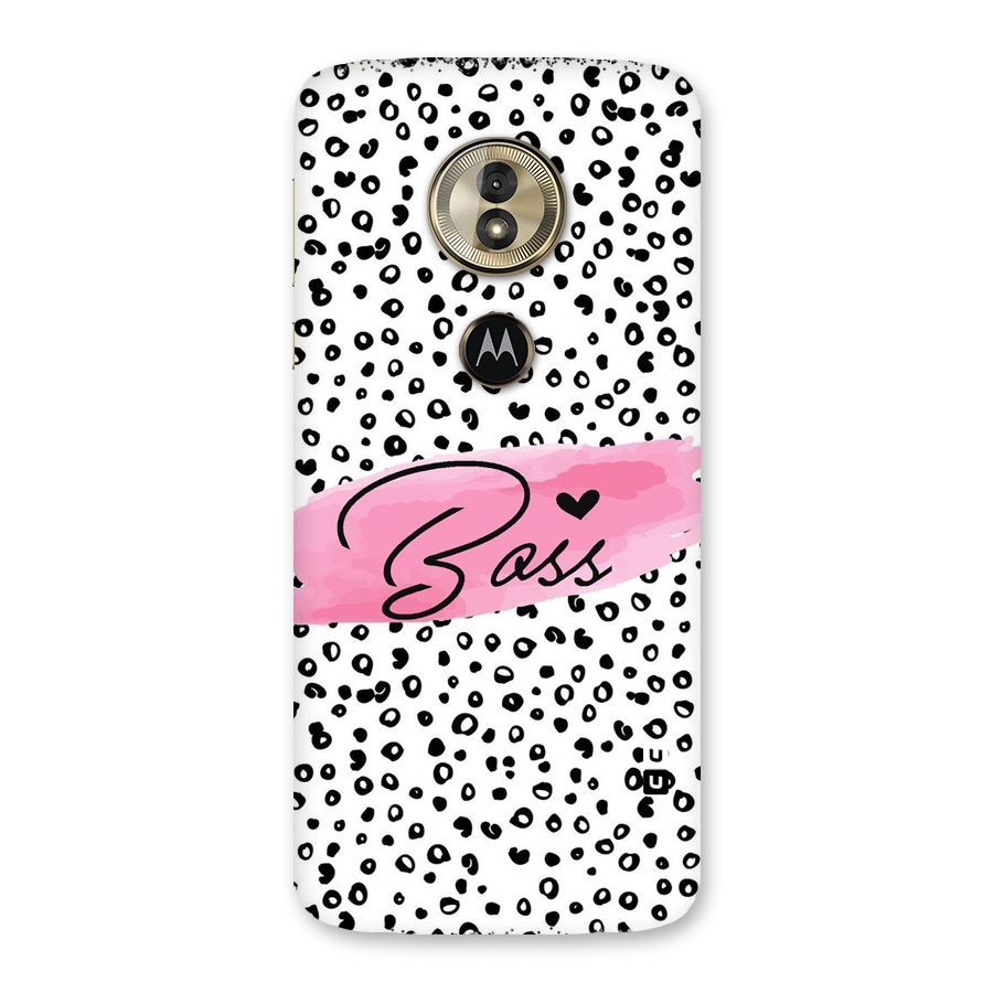 Polka Boss Back Case for Moto G6 Play