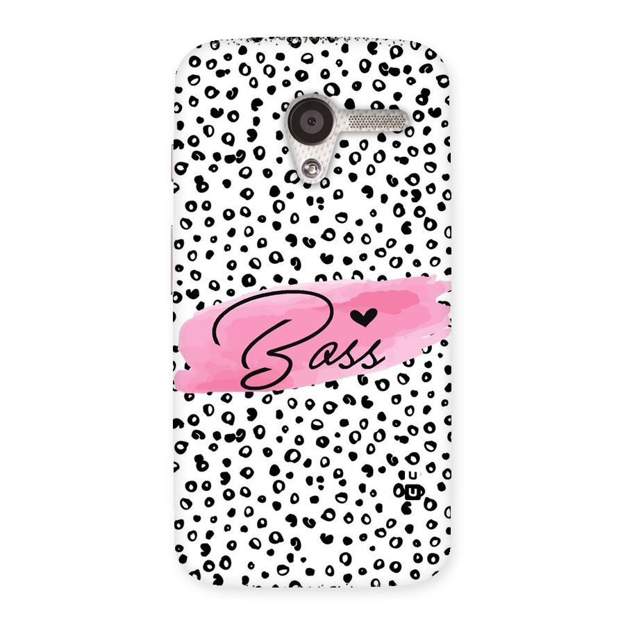 Polka Boss Back Case for Moto X