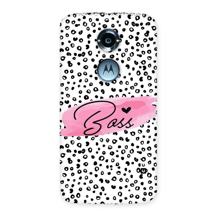 Polka Boss Back Case for Moto X 2nd Gen