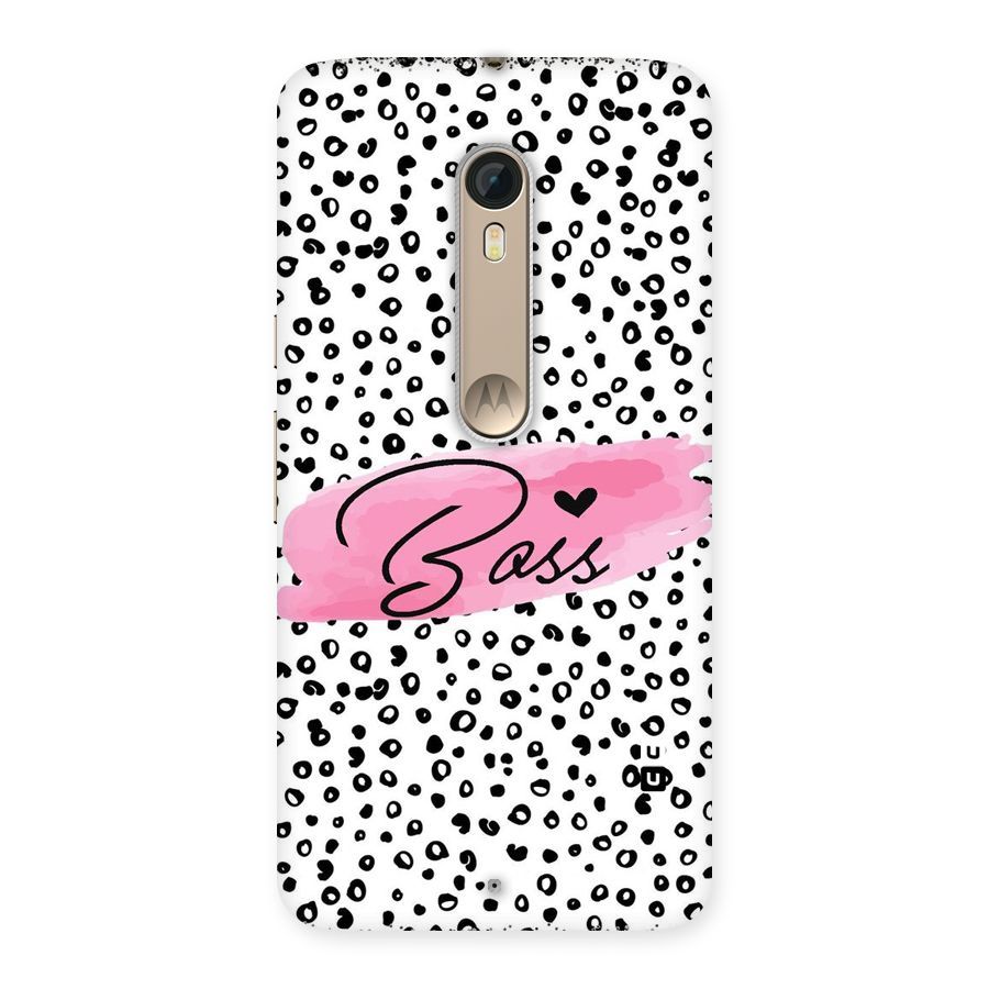 Polka Boss Back Case for Motorola Moto X Style