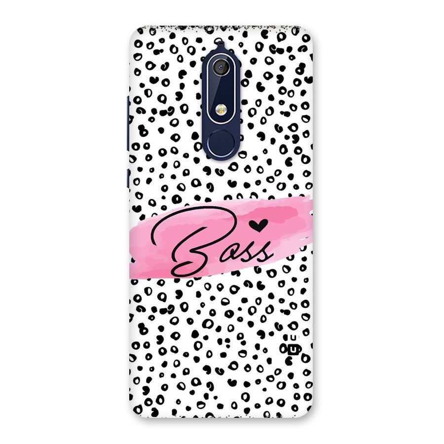 Polka Boss Back Case for Nokia 5.1