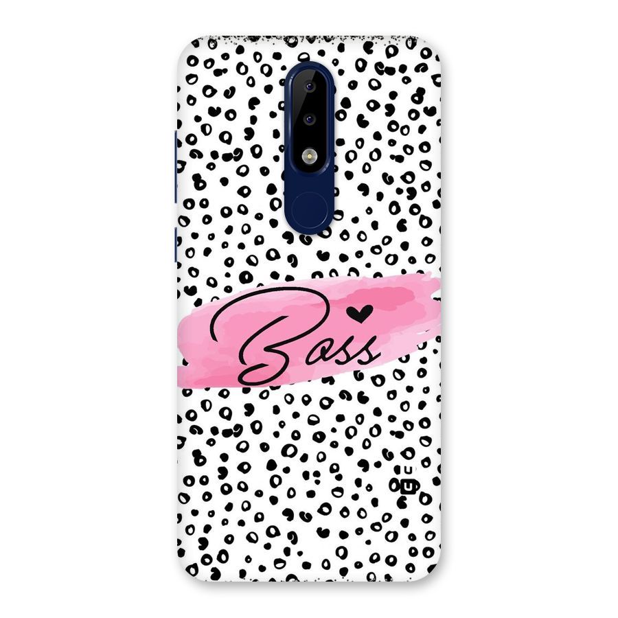 Polka Boss Back Case for Nokia 5.1 Plus