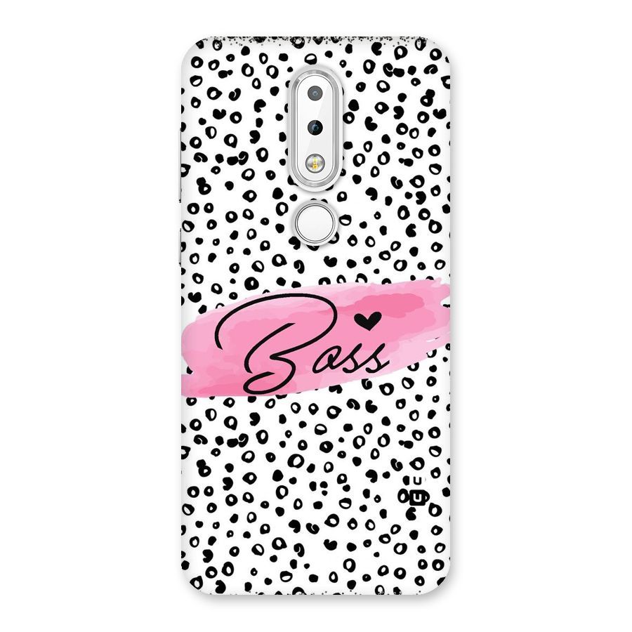Polka Boss Back Case for Nokia 6.1 Plus