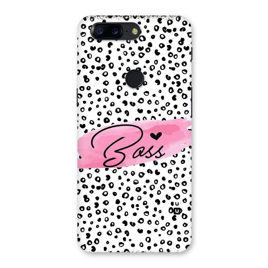 Polka Boss Back Case for OnePlus 5T