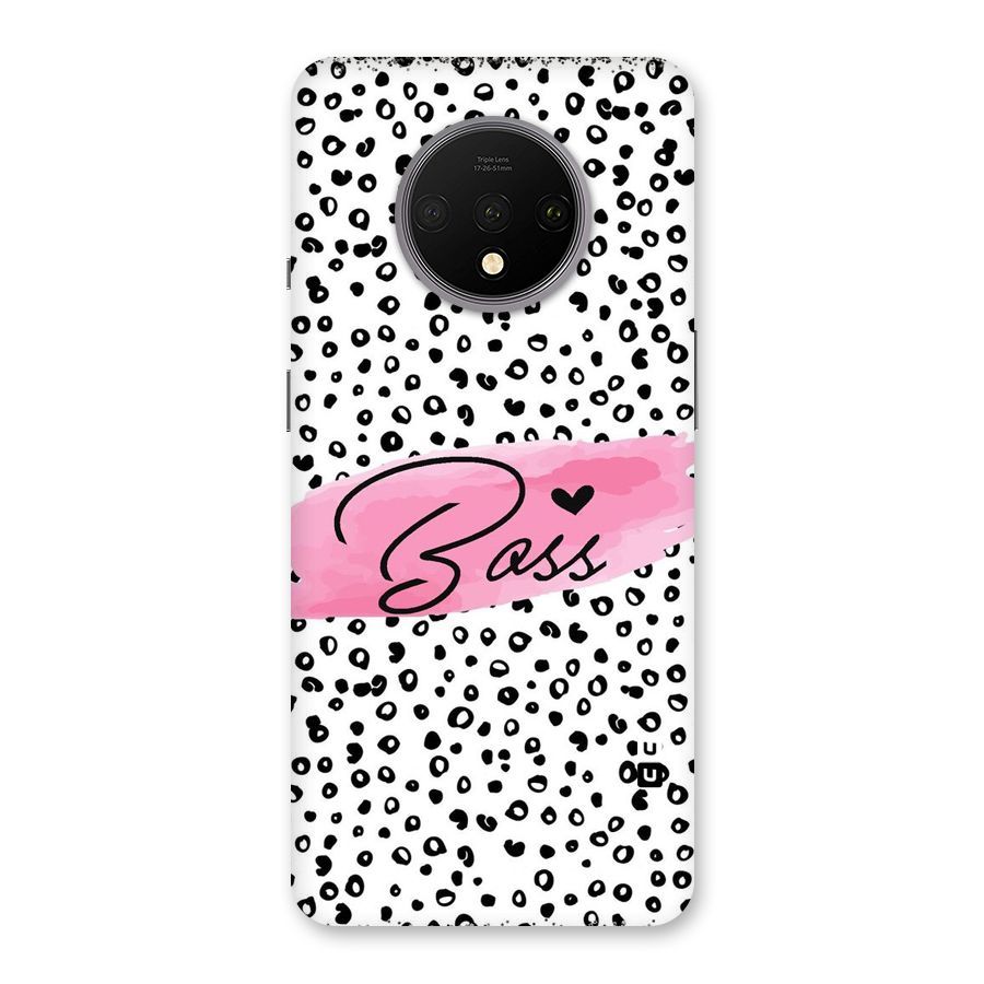 Polka Boss Back Case for OnePlus 7T