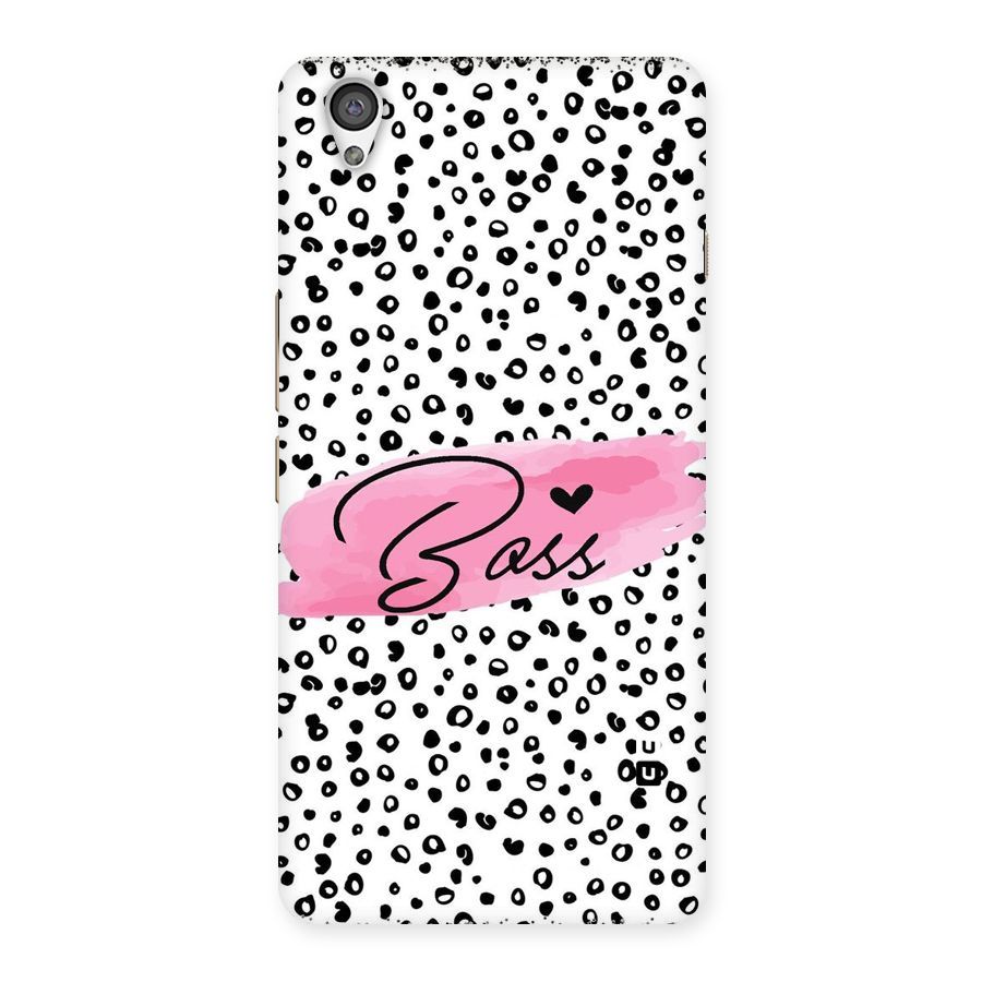 Polka Boss Back Case for OnePlus X