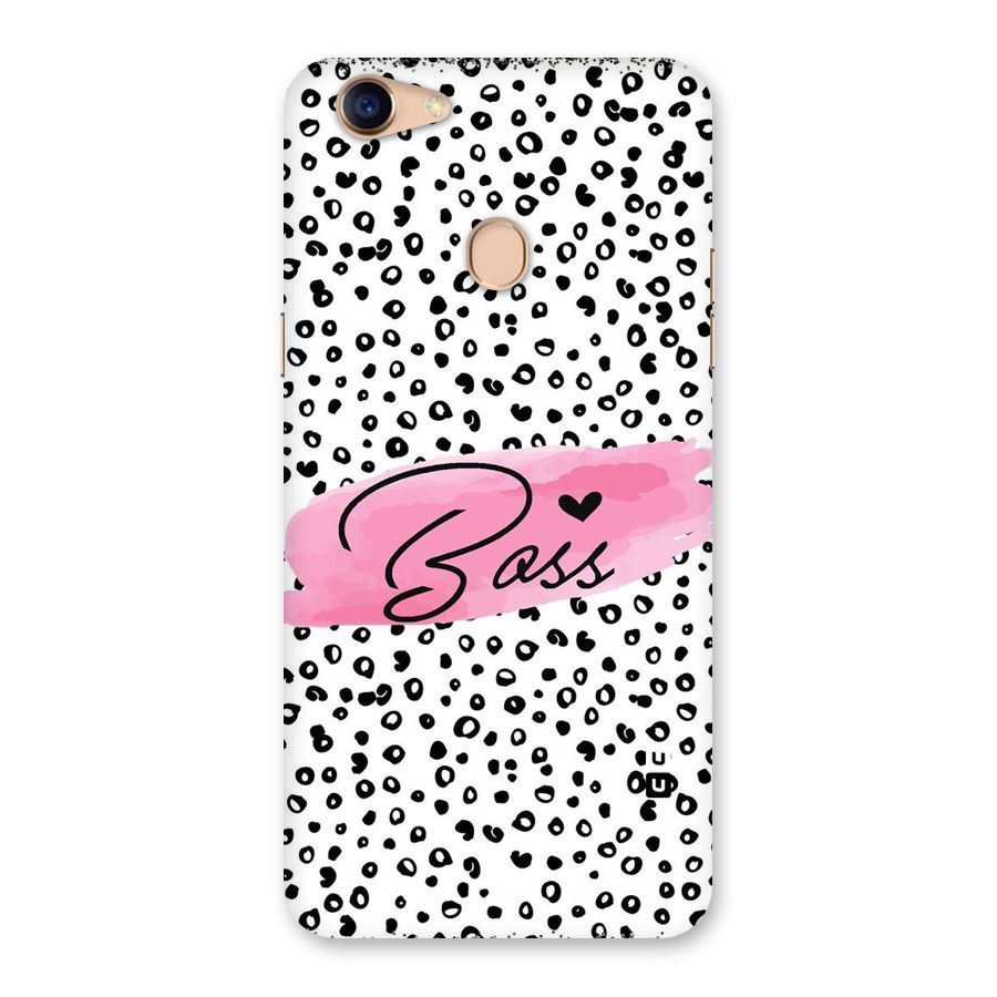 Polka Boss Back Case for Oppo F5 Youth